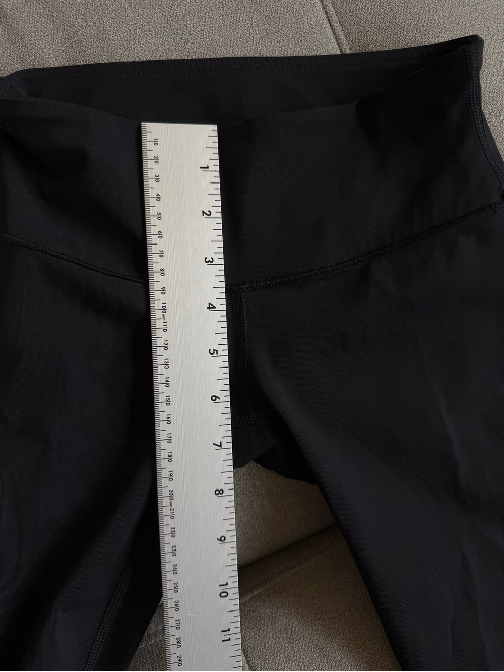 LULULEMON NEW Wunder Under Crop Full-On Luon 21" Size 2 Black W6AC1S leggings - Picture 7 of 8